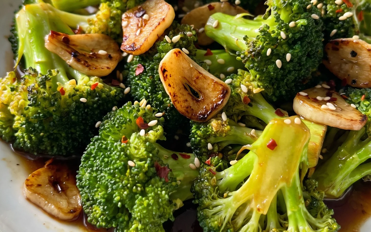 Garlic Broccoli Stir Fry