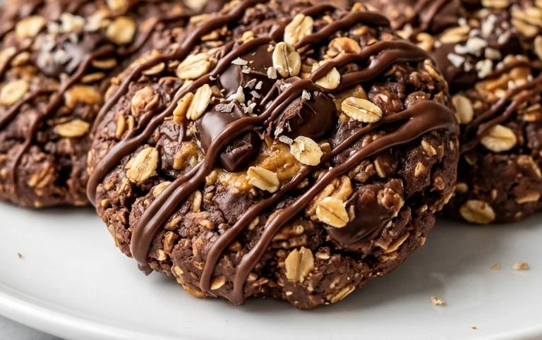 Chocolate Peanut Butter No Bake Cookie Recipe