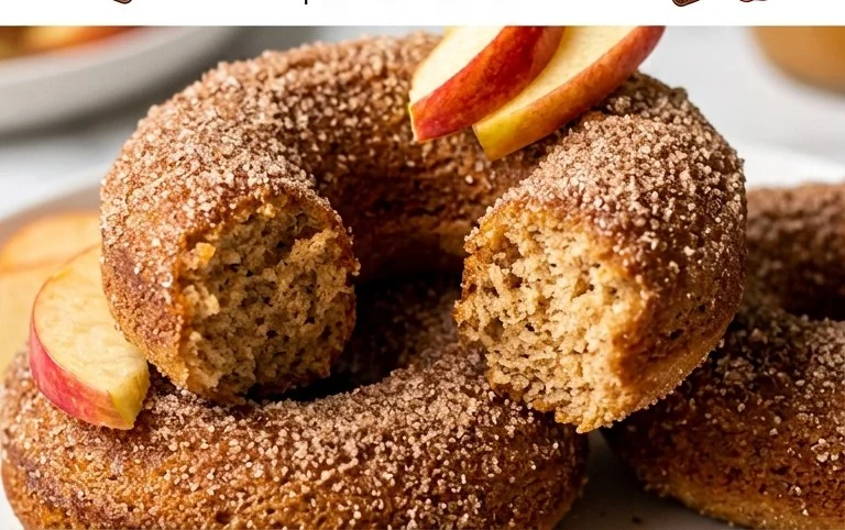 Baked Apple Cider Donuts (Cake)