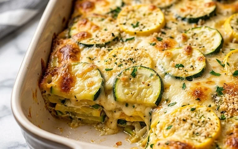 Easy Zucchini Squash Casserole – Cheesy Summer Side