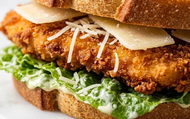 Crispy Chicken Caesar Sandwich