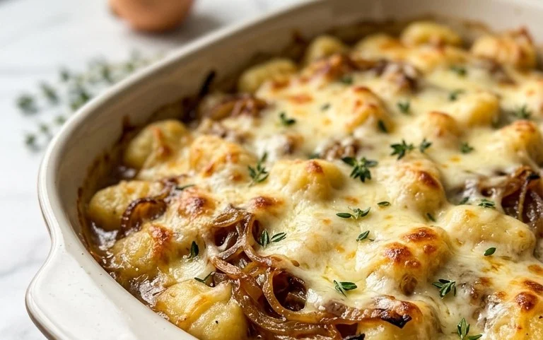French Onion Gnocchi Casserole – Comfort Food