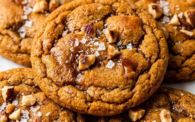 Brown Butter and Maple Chewy Pumpkin Cookies