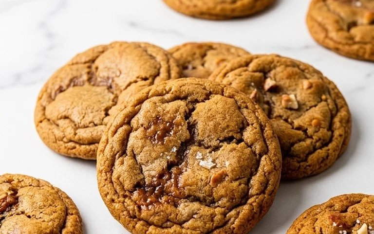 Brown Butter Maple Chewy Pumpkin Cookies