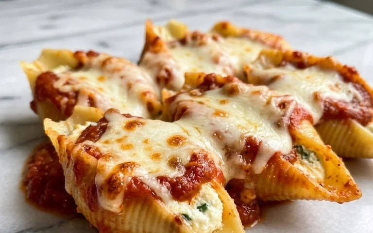 Comforting Creamy Stuffed Shells Recipe