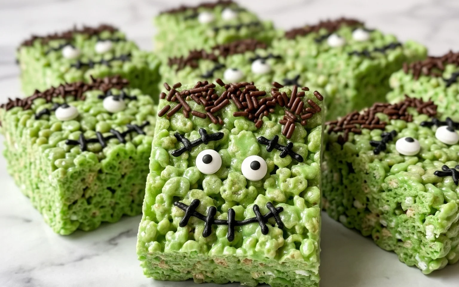 Big Frankenstein Rice Krispie Treat Recipe