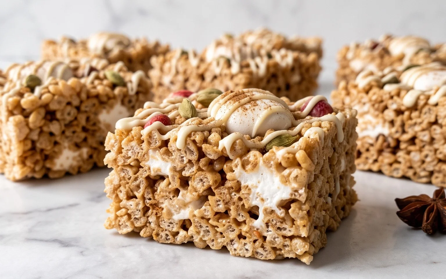 Chai Spiced Rice Krispies Treats Recipe