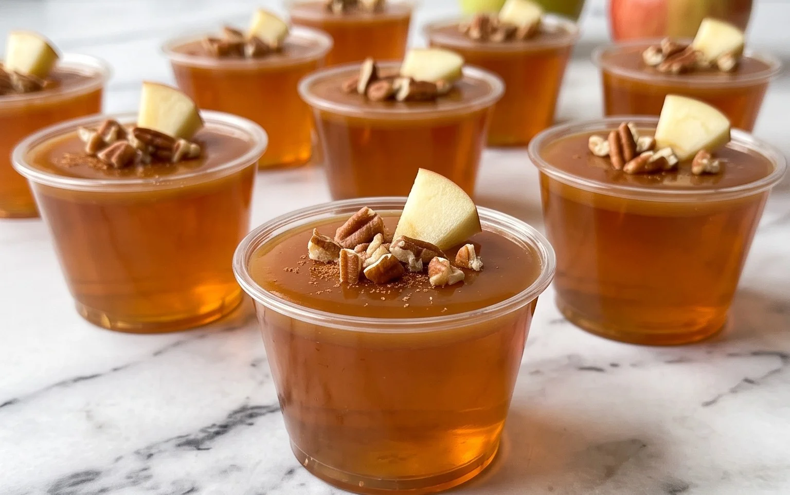 Easy Caramel Apple Jello Shots Recipe